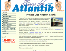 Tablet Screenshot of fitnessatlantik.com